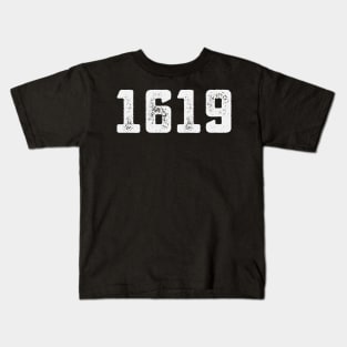 1619 Design - African American Our Ancestors Kids T-Shirt